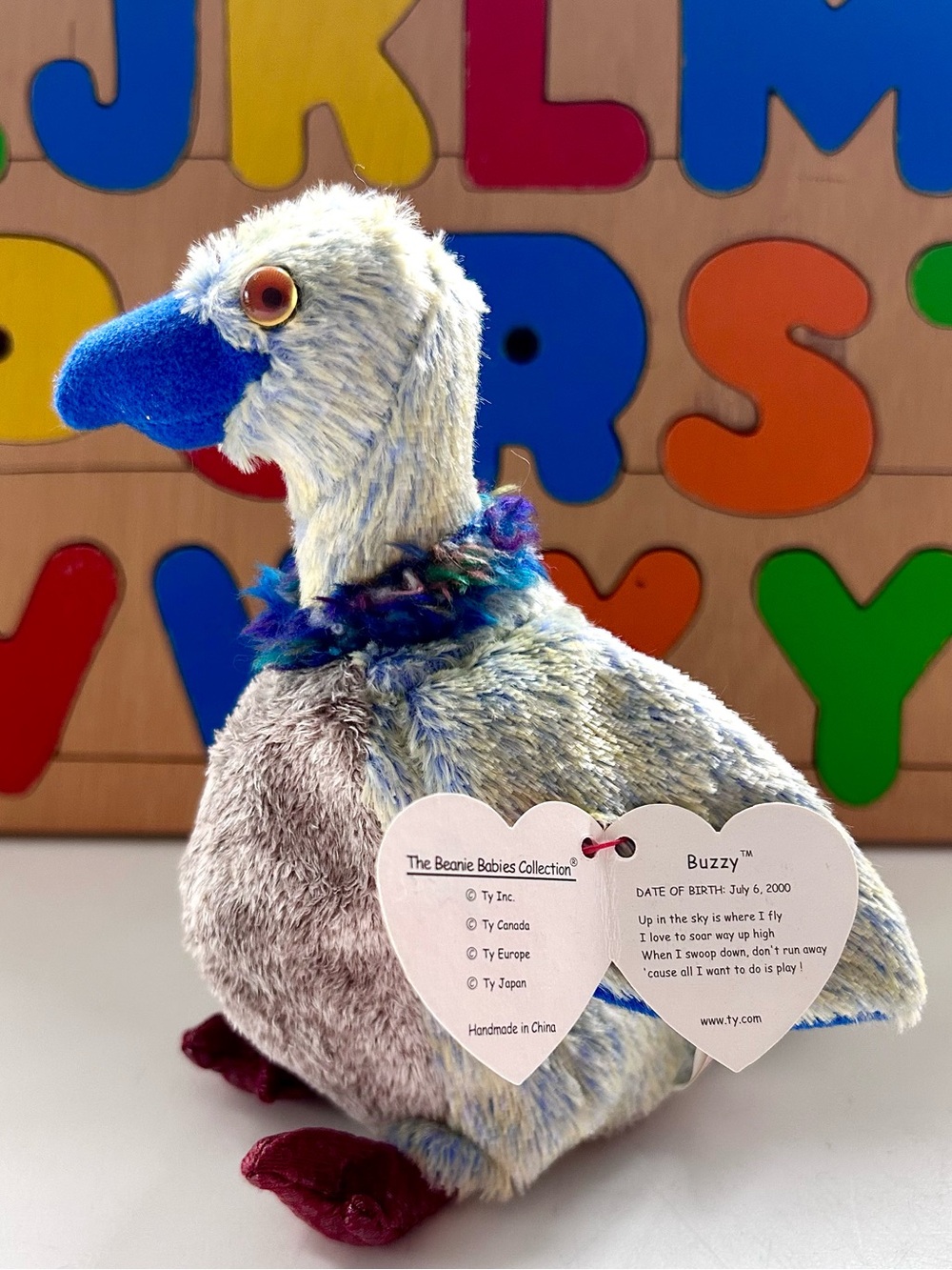 Buzzy the Buzzard Ty beanie baby 2000